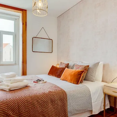 شقة Baixa Beautiful And Luminous 3 Bdr Flat