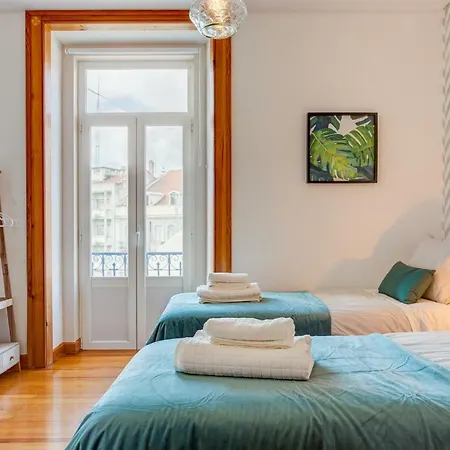 Baixa Beautiful And Luminous 3 Bdr Flat Apartamento