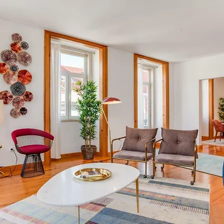 Baixa Beautiful And Luminous 3 Bdr Flat Lissabon