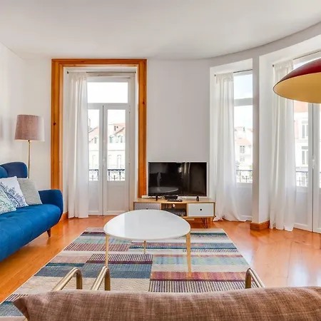 Baixa Beautiful And Luminous 3 Bdr Flat Appartamento